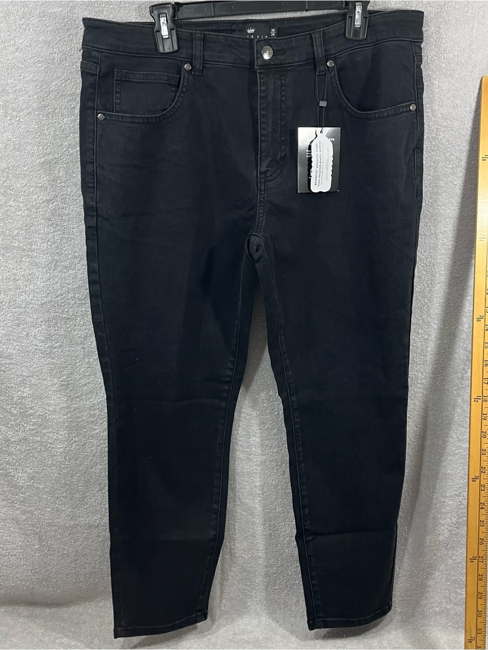 NWT Under 510 U-510 Core Extra Stretch Jeans Mens 36x26 black NWT